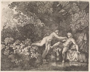 Salmacis und Hermaphroditus