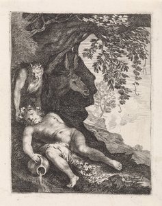 Schlafender Silenus