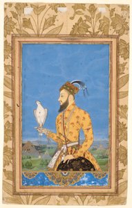 Porträt von Prinz Azam Shah von Mughal School