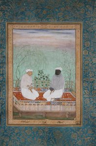 Porträts von zwei Grundbesitzern, Rai Bharo und Jassa Jam von Gujarat