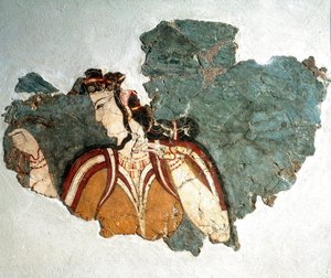 Mykenische Kunst: „Die Dame von Mykene“