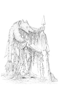 Indianischer Schamane, 1841