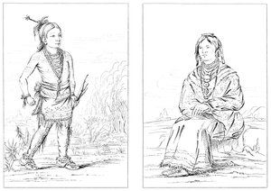 Indianer, Nordwestliche Grenze von Myers and Co