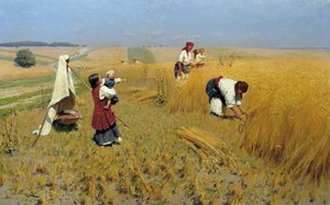 Ernte in der Ukraine, 1886