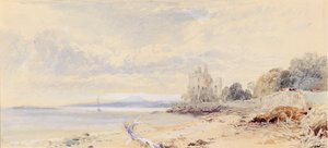 Barnbogle Castle, Firth of Forth von Myles Birket Foster