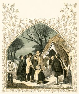 Weihnachtsmorgen von Myles Birket Foster