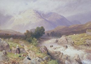 Hochlandszene bei Dalmally, Argyll