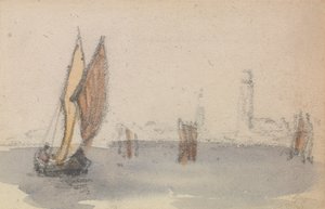 Eine von drei Studien auf der venezianischen Lagune
