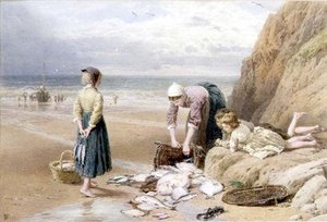 Die Kinder des Fischers von Myles Birket Foster