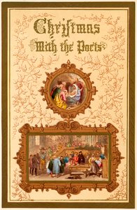 Titelseite von Weihnachten mit den Dichtern von Myles Birket Foster