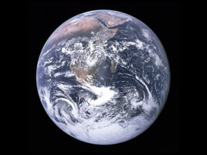 Die blaue Murmel - Erde aus dem Weltraum, 7. Dezember 1972 von NASA Images