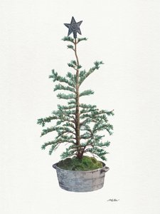 Rustikaler Weihnachtsbaum von NKTN