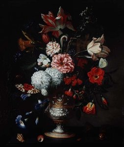 Stillleben (eines von einem Paar) von N. Javrillard