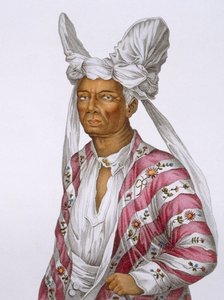 Naba-Leba, Königin der Insel Solor, nahe Timor, Tafel 25 aus Reise der Entdeckung zu australischen Ländern, graviert von B. Roger, veröffentlicht 1800-04 von N. Petit