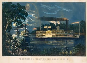 "Um eine Biegung" auf dem Mississippi – Der Abschiedsgruß von Currier and Ives