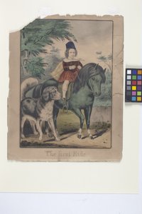 Die Erste Fahrt von N. and Ives J.M. (1824 95) Currier