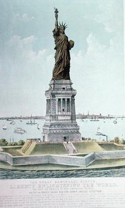 Die große Bartholdi-Statue, Freiheit erleuchtet die Welt