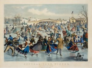 Central Park, Winter – Der Eislaufteich