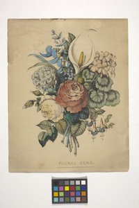 Blumenschmuck von N. and Ives J.M. (1824 95) Currier