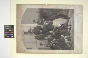 General Grant und seine Familie von N. and Ives J.M. (1824 95) Currier