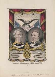 Grand National Whig Banner, ca. 1848