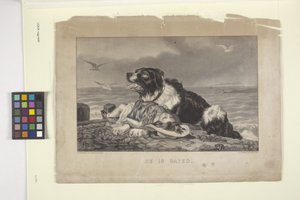 Er ist gerettet von N. and Ives J.M. (1824 95) Currier