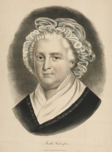 Martha Washington (Farblithographie) von Currier and Ives