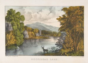 Moosehead Lake, Maine von Currier and Ives