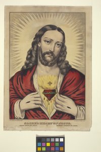 Heiligstes Herz Jesu von N. and Ives J.M. (1824 95) Currier
