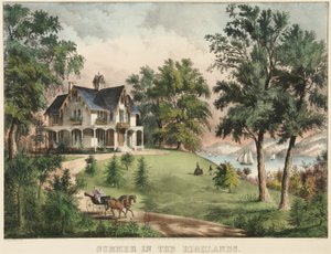 Sommer in den Highlands von Currier and Ives
