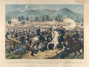Die Schlacht von Gettysburg, Pa., 3. Juli