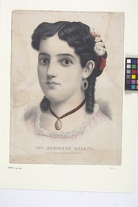 Die südliche Schönheit von N. and Ives J.M. (1824 95) Currier