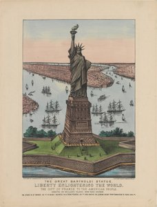 Die große Bartholdi-Statue – Freiheit erleuchtet die Welt, 1885