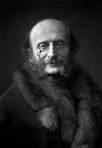 Jacques Offenbach (1819-1880) c. 1876 von Nadar