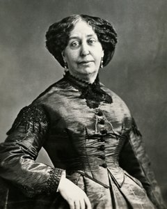 George Sand, Pseudonym von Amantine-Lucile-Aurore Dupin (Paris)