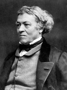 Jean-Baptiste Camille Corot (1796-1875), Foto von Nadar, c. 1860 von Nadar