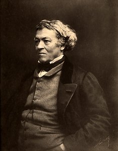 Porträt des französischen Malers Jean Baptiste Camille Corot von Nadar