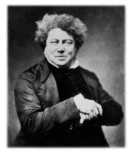 Alexandre Dumas der Ältere (1802-1870), französischer Schriftsteller, Bild von Nadar, ca. 1855 von Nadar