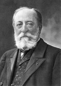 Camille Saint-Saëns (1835-1921) französischer Komponist, nach einem Foto von Nadar, Pseudonym von Gaspard-Felix Tournachon (1820-1910) von Nadar