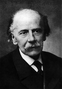 Jules (Emile Frederic) Massenet (1842-1912), französischer Komponist. Nach einem Foto von Nadar, Pseudonym von Gaspard-Felix Tournachon (1820-1910) von Nadar