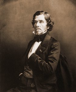Porträt von Eugene Delacroix, Maler 1798-1863 (Foto)