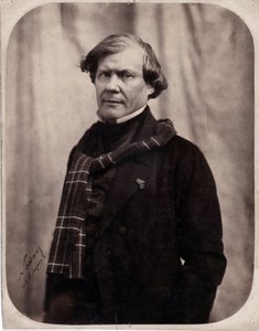 Porträt von Paul Lacroix genannt P.L. Jacob Bibliophile (1806-1884) von Nadar