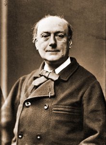 Porträt von Theodore de Banville, Dichter 1823-1891 (Foto)