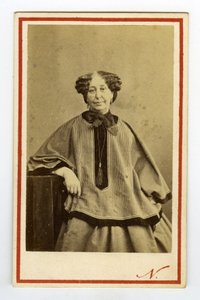 Porträt der Schriftstellerin George Sand (1804-1876)