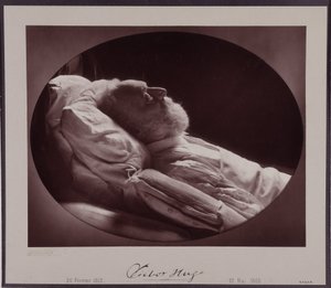 Victor Hugo auf seinem Sterbebett, 22. Mai