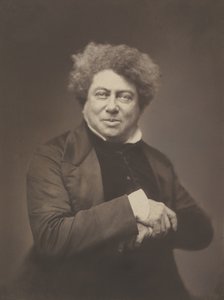 Alexandre Dumas père (1802-1870) von Nadar