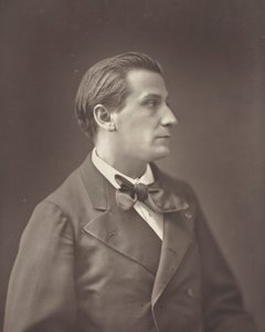 François Coppée französischer Dichter und Romanautor, 1842-1908, ca. 1876