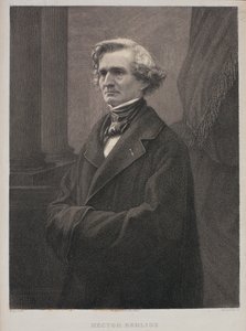 Hector Berlioz (1803-69) graviert von Metzmacher