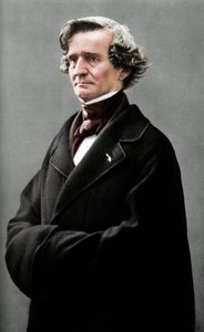 Hector Berlioz 1803-1869, französischer romantischer Komponist von Nadar