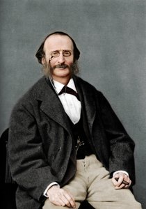 Jacques Offenbach 1819-1880, deutsch-französischer Komponist, Cellist und Impresario der Romantik von Nadar
